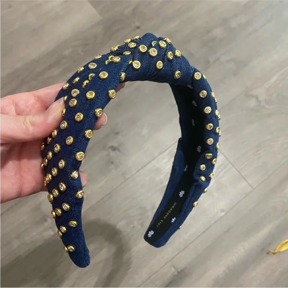 Lele Sadoughi Mixed Crystal Headband - Picture 1 of 3